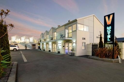 V Motel Christchurch Extérieur photo